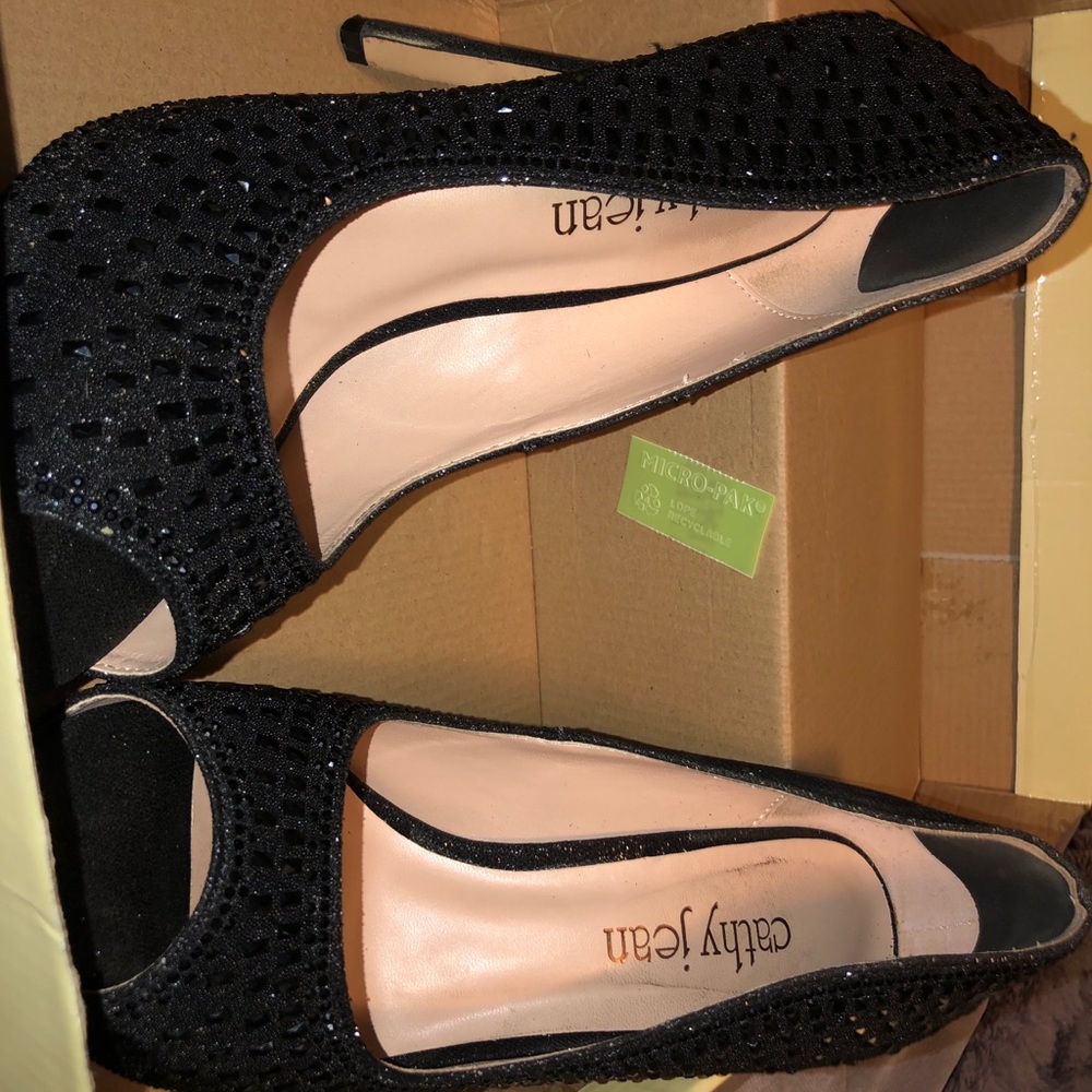 Black heels